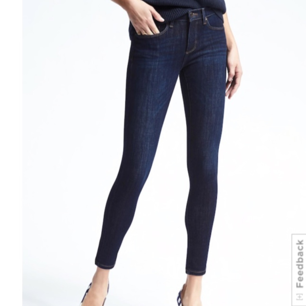 Banana Republic Premium Denim Skinny Jeans